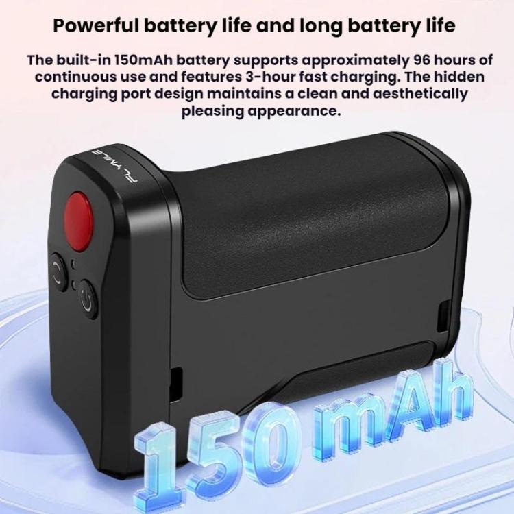For DJI Osmo Action 5 Pro / 6 Flymile Bluetooth Street Photography Handle Magnetic Quick-Release Base