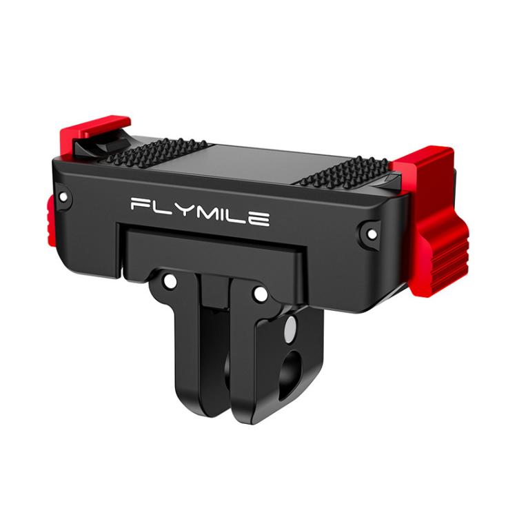 For DJI Osmo 360 / Action 3 / 4 / 5 Pro Flymile Magnetic Quick-Release Adapter Base, Plastic