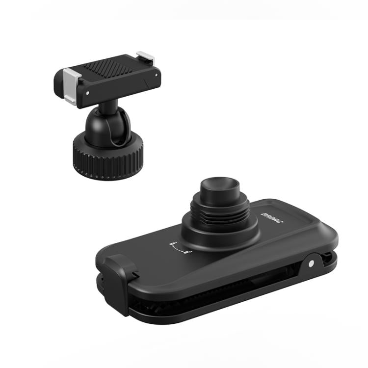 BRDRC Action Cameras Magnetic Quick-release Backpack Shoulder Strap Slip, For DJI Action 6 / Nano, For DJI Action 3 / 4 / 5Pro / Osmo 360, For Insta360 Ace Pro 1 / 2 / ACE / X5, For Gopro, 1/4 Interface