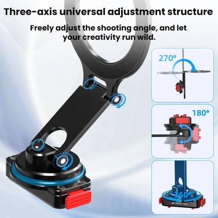 For Insta360 Ace Pro / 2 Flymile Quick-Release Magnetic Extension Stand