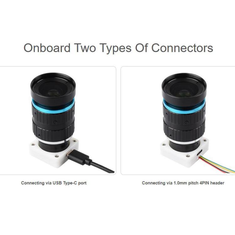 IMX577 12MP USB Camera 3840 X 3024 Resolution Plug And Play Supports C/CS Lenses, 33161