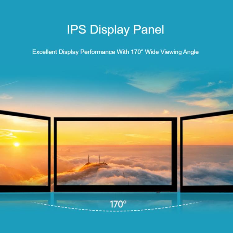 7 Inch DSI Capacitive Touch Display, 1024 X 600 Pixels, IPS Panel, 5-Point Touch Supports Backlight Adjustment Via Software, 33259