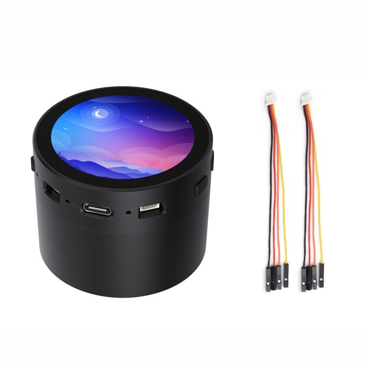 RP2350 1.85 Inch Round LCD Development Board, 360×360, 65K Color, Dual-Core And Dual-Architecture Design, Standard, With Speaker No Battery