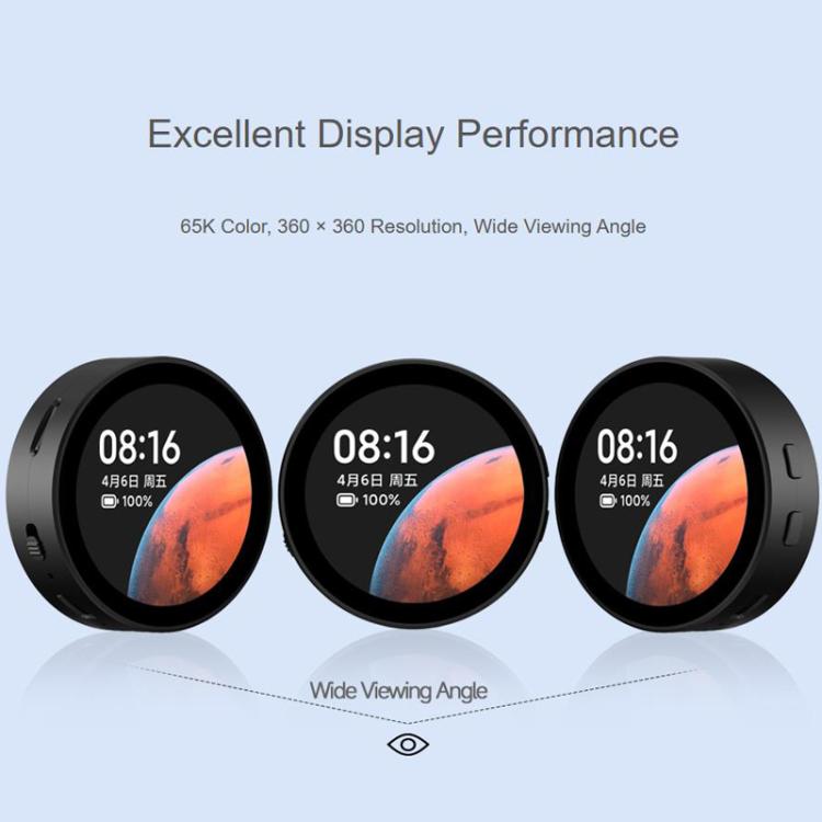 RP2350 1.85 Inch Round LCD Development Board, 360×360, 65K Color, Dual-Core And Dual-Architecture Design, Standard, With Speaker No Battery
