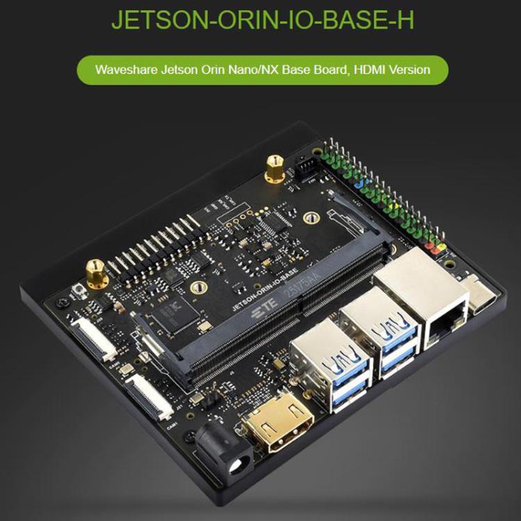 Jetson Orin Nano / NX Super Base Board Based On Jetson Orin Nano/NX AI Module, 33495