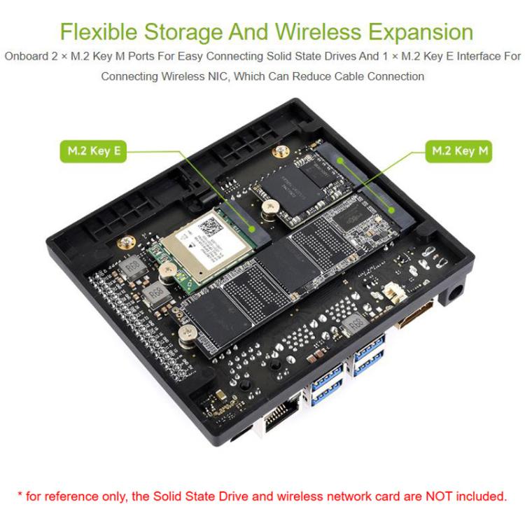 Jetson Orin Nano / NX Super Base Board Based On Jetson Orin Nano/NX AI Module, 33495