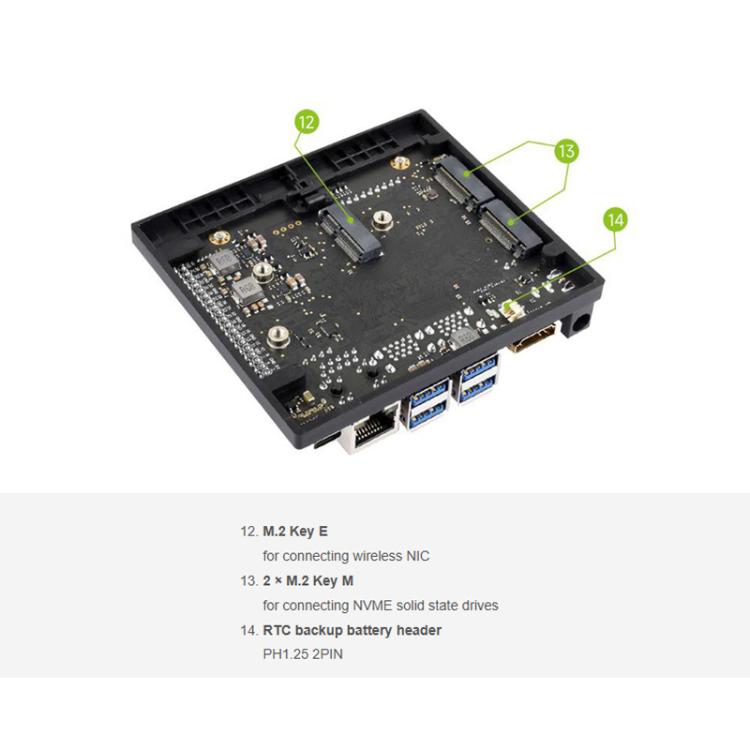 Jetson Orin Nano / NX Super Base Board Based On Jetson Orin Nano/NX AI Module, 33495