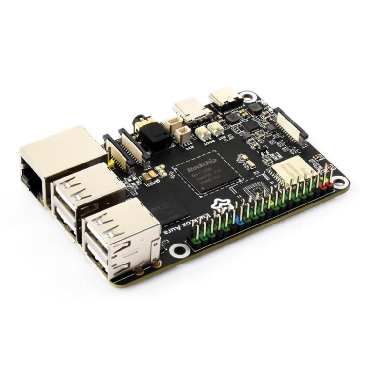Luckfox Aura High-Performance Linux Development Board Rockchip RV1126B Quad-Core 1.6GHz Processor, RAM 2GB No eMMC, RAM 2GB eMMC Flash 64GB, RAM 4GB No eMMC, RAM 4GB eMMC Flash 64GB
