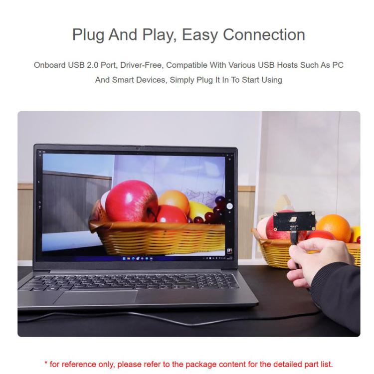 WAVESHARE AR0144 2MP Stereo USB Camera Module, 32695