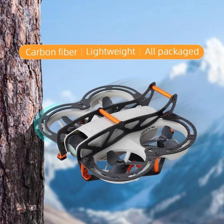 For DJI Neo RCSTQ Full Carbon Fiber Anti-collision Armor Crash Protection Bumper Guard