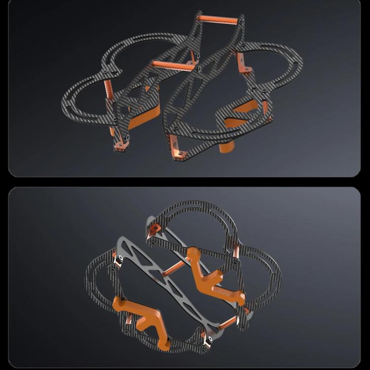 For DJI Neo RCSTQ Full Carbon Fiber Anti-collision Armor Crash Protection Bumper Guard
