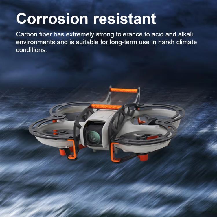 For DJI Neo RCSTQ Full Carbon Fiber Anti-collision Armor Crash Protection Bumper Guard