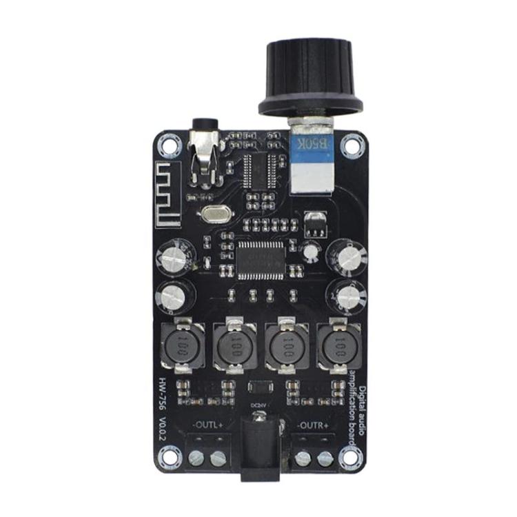 High Power Adjustable Audio Amplifier Board TPA3118D2 Bluetooth 5.0 HD Audio Amplifier Board, XH-A415