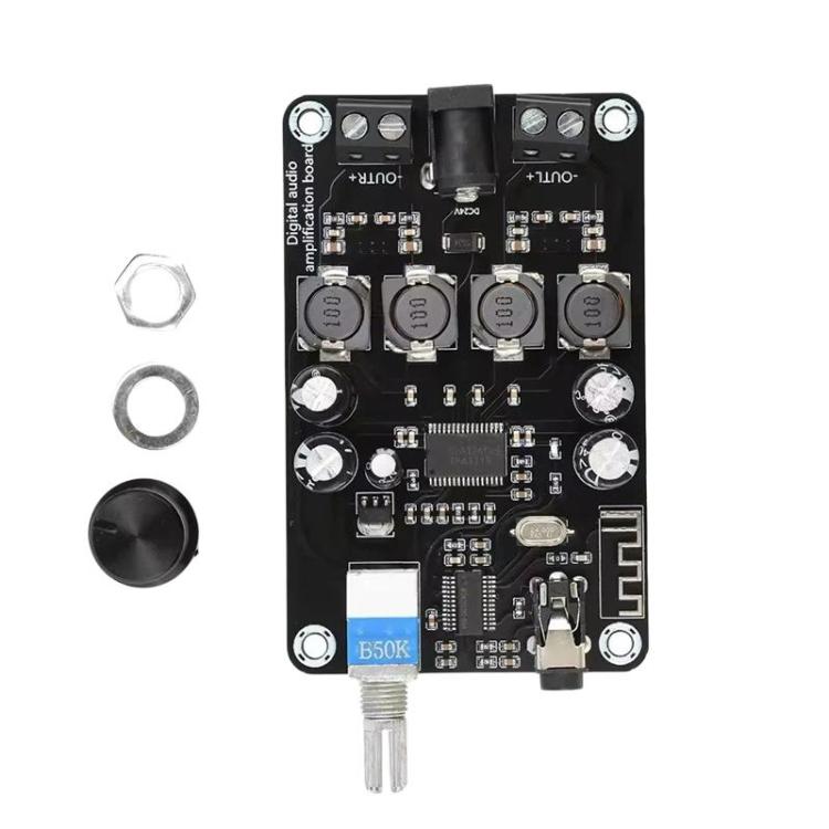 High Power Adjustable Audio Amplifier Board TPA3118D2 Bluetooth 5.0 HD Audio Amplifier Board, XH-A415