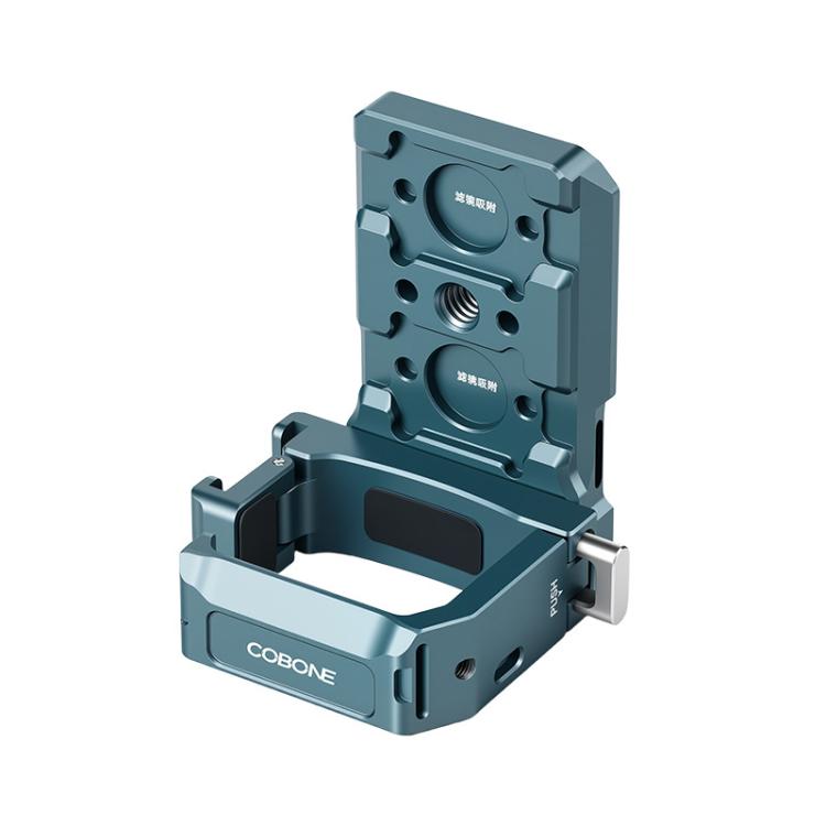 For DJI Osmo Pocket 3 COBONE Magnetic Extension Mount Quick-Release Adapter With 1/4-Inch Screw Hole & Cold Shoe, CPK-2