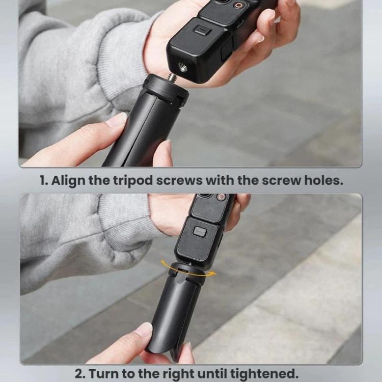 For DJI Osmo Pocket 3 / Insta360 X4 / X5 BRDRC Desktop Fixed Support Tripod