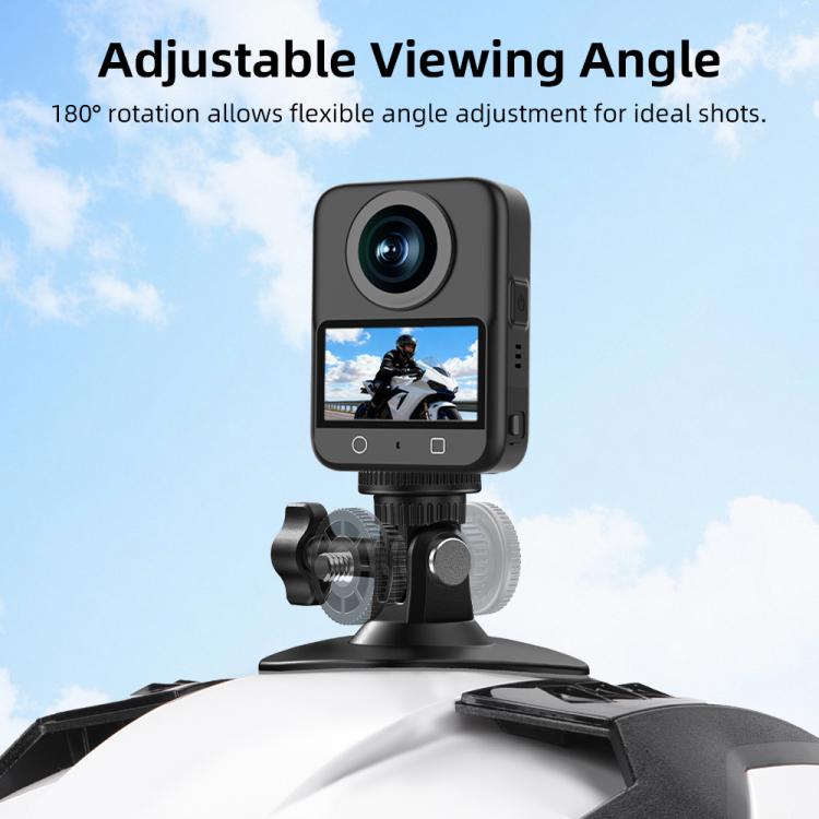 For DJI Osmo Pocekt 3 / Action 6 / GoPro Flymile Helmet Mount, Square, Floral
