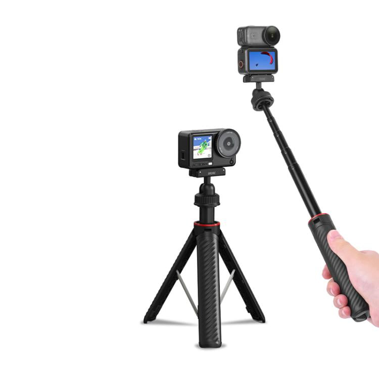 For DJI Osmo Action 6 / Nano BRDRC Extended Selfie Stick Quick-Release Tripod, AC6039_1