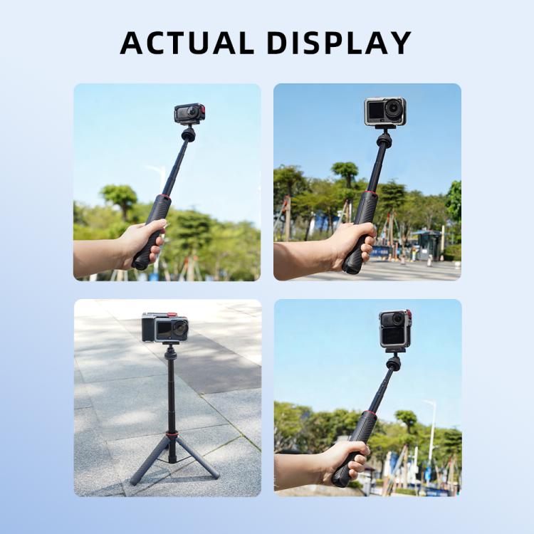 For DJI Osmo Action 6 / Nano BRDRC Extended Selfie Stick Quick-Release Tripod, AC6039_1