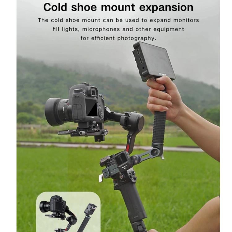 XILETU Adjustable Angle Handle Grip For DJI RS 4 Mini/RS 4 Pro/RS 4/RS 3 Mini/RS 3 Pro/RS 2 Stabilizers