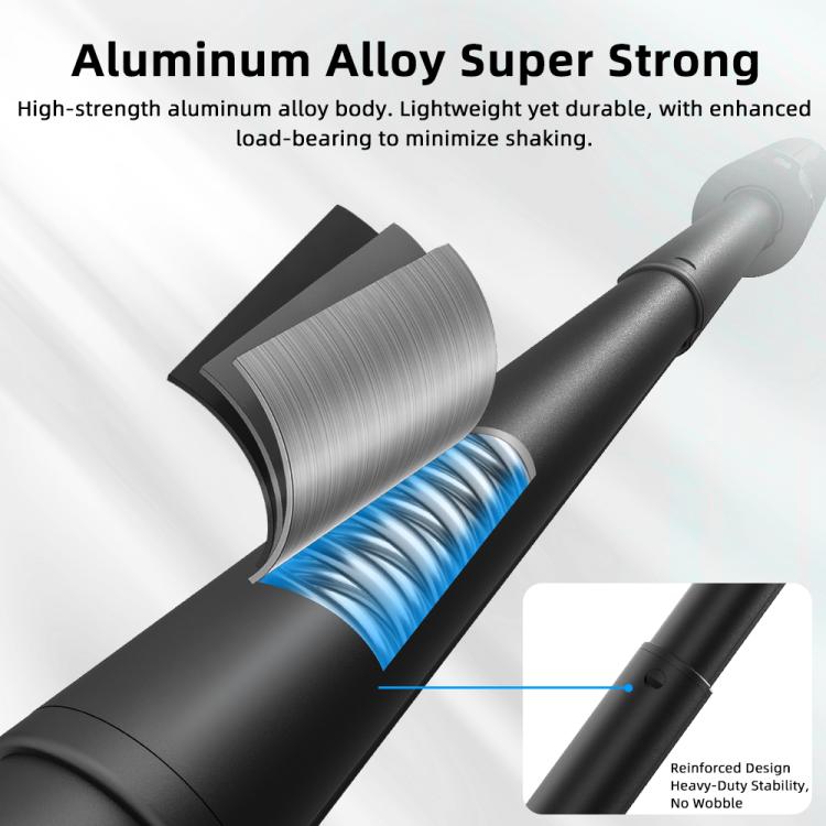 For DJI Flymile Rotary Quick-Release Tripod Extension Selfie Stick, For Action 6 / Nano, For Action 3 / 4 / 5Pro / Osmo 360