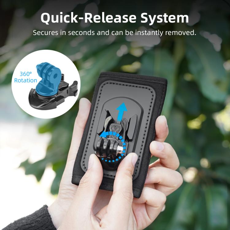 For DJI Osmo Pocket 3 / Action 6 / GoPro Backpack Shoulder Strap Bracket Clip