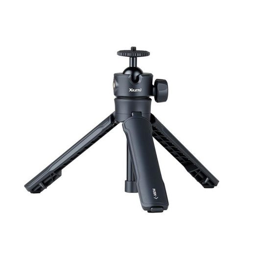 XILETU XS-21 Touch Ground Auto-Open Tripod Selfie Stick Extendable Pole With Universal Metal Ball Head 200-402mm