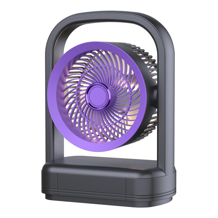 Desktop Wall-Mounted Electric Fan With Light Air Circulation Fan
