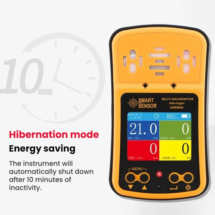 SMART SENSOR 4 In 1 Explosion-Proof Space Gas Detector, AS8900A
