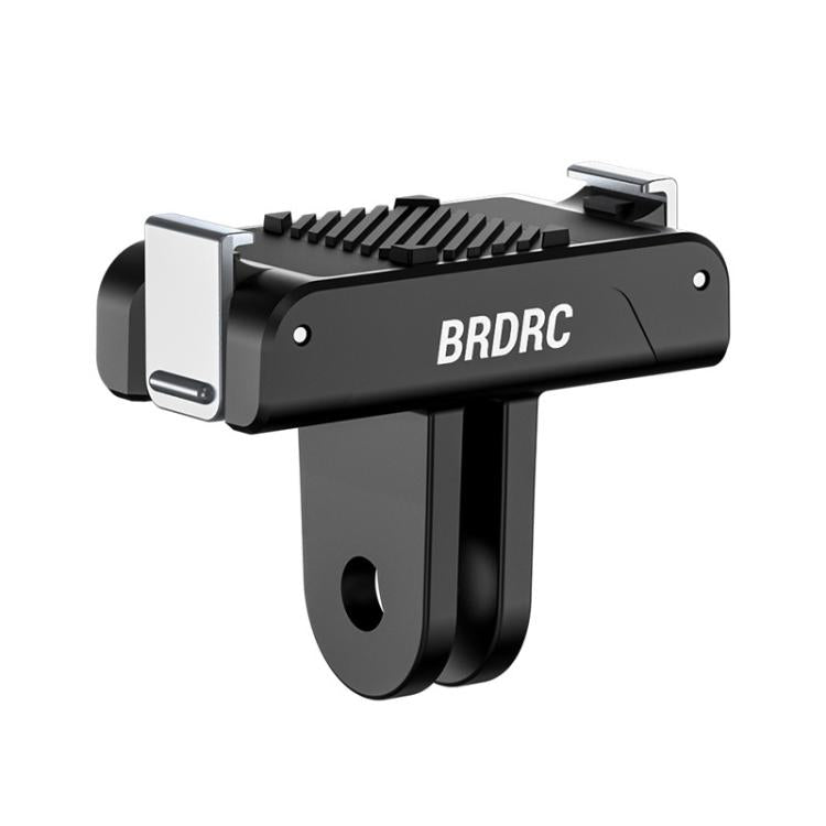 BRDRC For DJI Magnetic Quick-Release Base Two-Claw Stand Extension Accessory, For Osmo Action 6 / Nano, For Osmo Action 3 / 4 / 5 Pro / Osmo 360