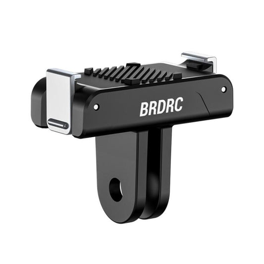 BRDRC For DJI Magnetic Quick-Release Base Two-Claw Stand Extension Accessory, For Osmo Action 6 / Nano, For Osmo Action 3 / 4 / 5 Pro / Osmo 360