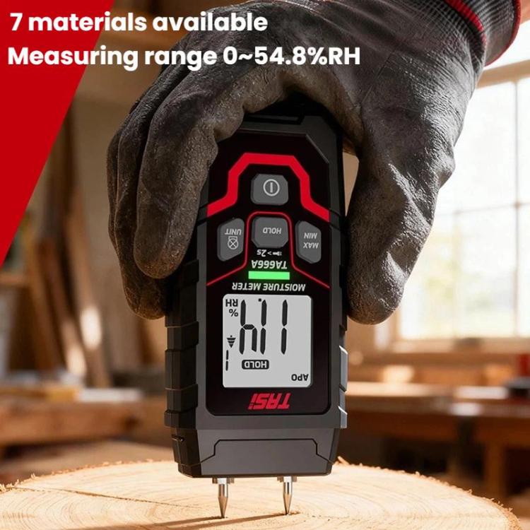 Wood Moisture Meter Rapid Moisture Content Tester, TA666A