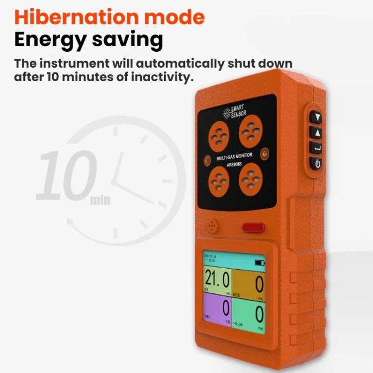 SMART SENSOR 4 In 1 Explosion-Proof Gas Concentration Detector, AR8900B