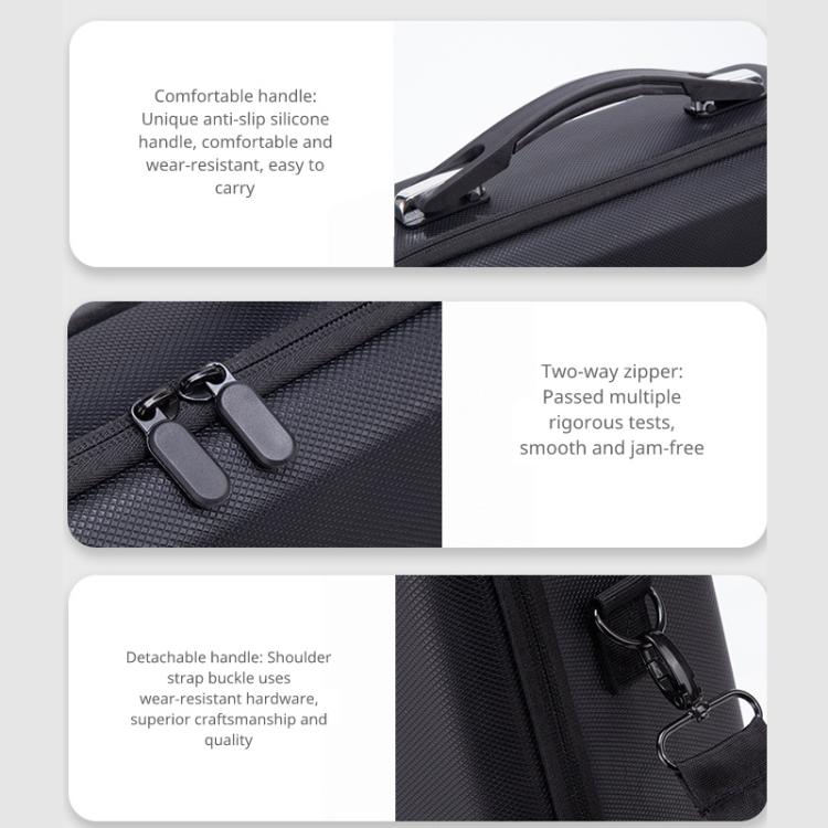 For DJI Ronin RS 5 Hard Carrying Case Gimbal Travel Protective Storage Bag Handheld Crossbody Bag