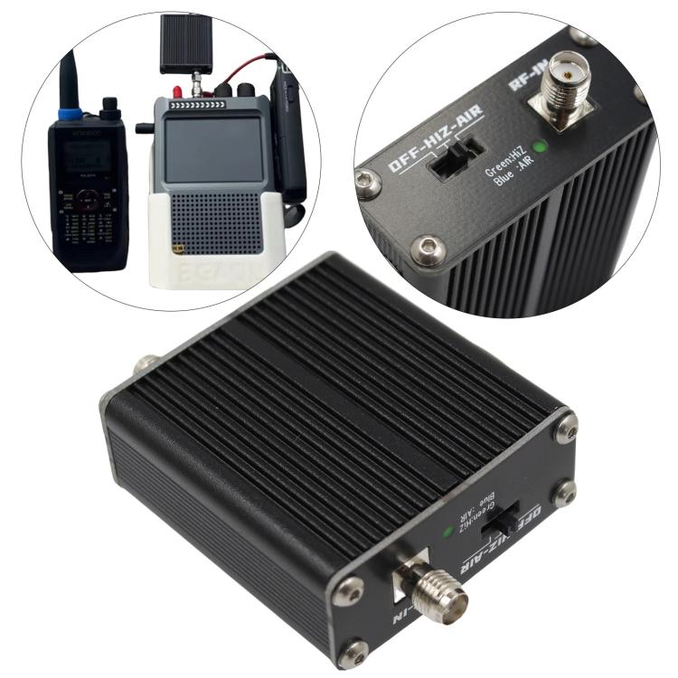 2 In 1 Aviation Band Inverter High Impedance Amplifier, 100M, 110M