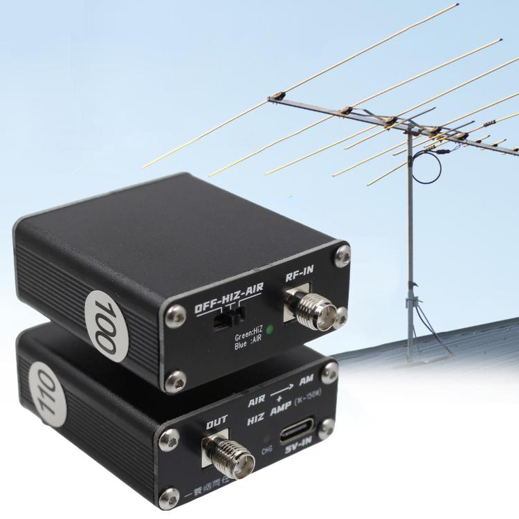 2 In 1 Aviation Band Inverter High Impedance Amplifier, 100M, 110M