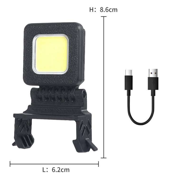 For DJI Avata 2 Night Flight Light Rechargeable LED Fill Light with 3 Light Modes, 180-degree Adjustable Angle Searchlight