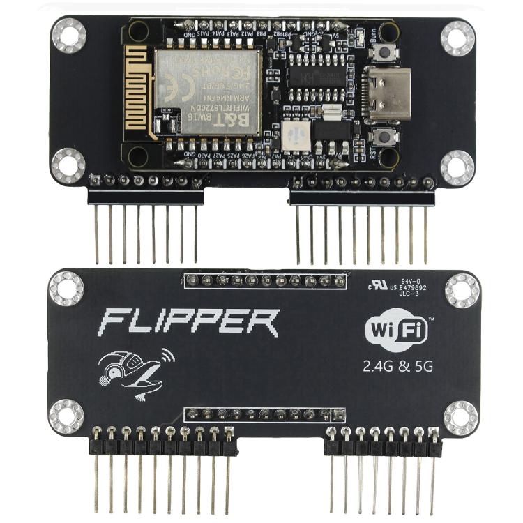 For Flipper Zero  2.4G/5G WiFi Module IoT Development Board, 2.4G/5G WiFi Module