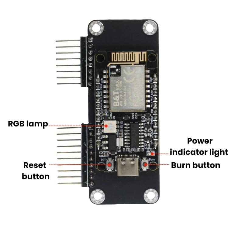 For Flipper Zero  2.4G/5G WiFi Module IoT Development Board, 2.4G/5G WiFi Module