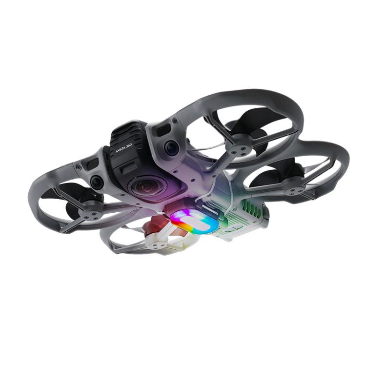 For DJI Avata 360 RCSTQ RGB LED Bottom Light 38 Lighting Modes Rechargeable Night Flight Signal Lamp