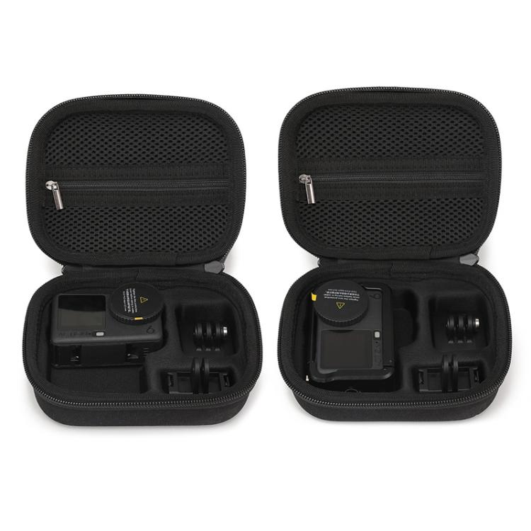 For DJI Osmo Action 6 Standard Combo Hard Carrying Case Portable Travel Storage Bag With Carabiner & Hand Strap