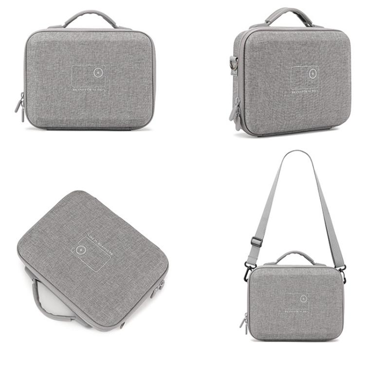For DJI Osmo Action 6 BKANO Carrying Case Portable Shoulder Bag for Extension Rod, Battery Case, Cage and Accessories