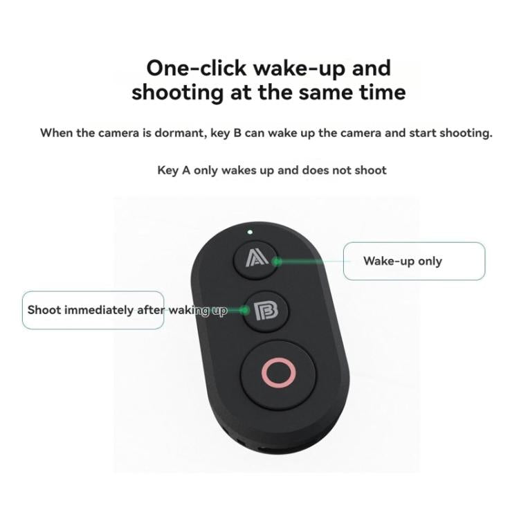 Action Camera Bluetooth Remote Control For Insta360 X5 / X4 / X3 / GO3S / Ace Pro2