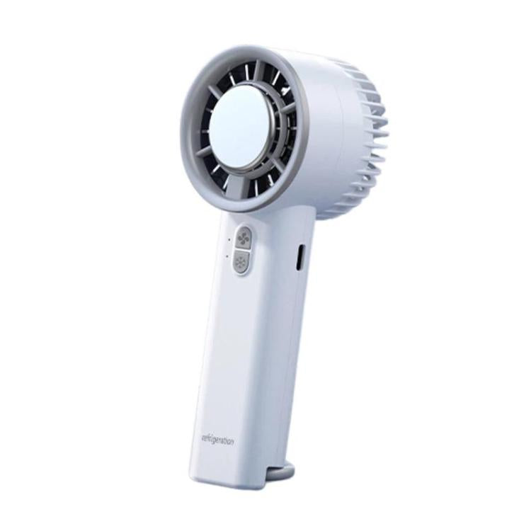 Portable Handheld Ice Cooling Fan Desktop Semiconductor Turbine High-Speed Fan