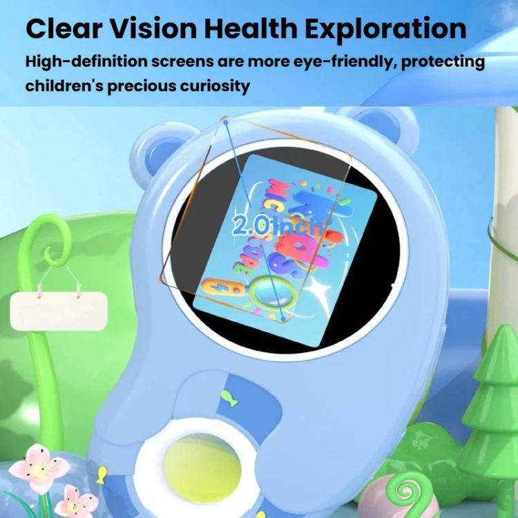 HM020H Portable HD Kids Digital Microscope Electronic Magnifier Science Toy