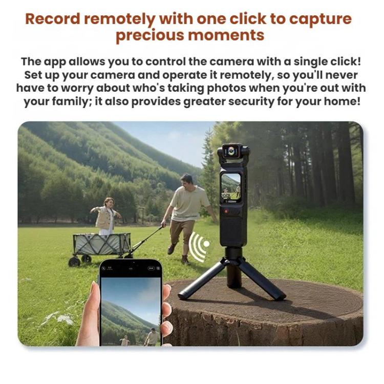 4K High-Definition Handheld Law Enforcement Recorder Remote Intercom/Conference Recording Cycling Monitoring