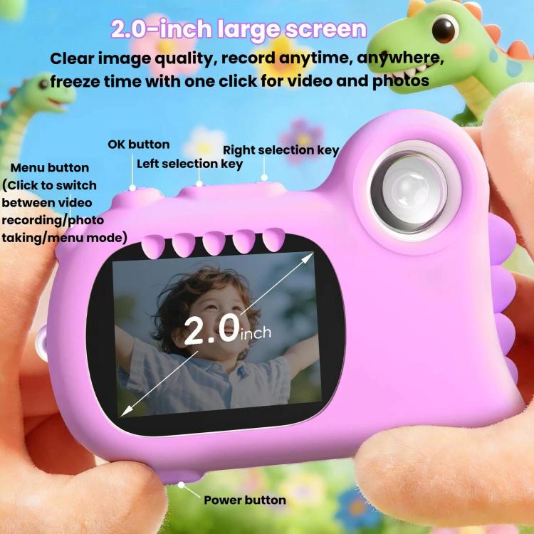 HM020i Photo Video Kids Microscope Outdoor Exploration Electronic Magnifier