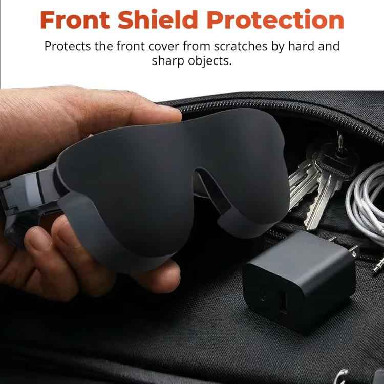 Flip-up Light Shield for RayNeo Air 3s/Air 3s Pro/Air 4/Air 4 Pro Ultra-Light  AR Glasses Privacy Cover, A