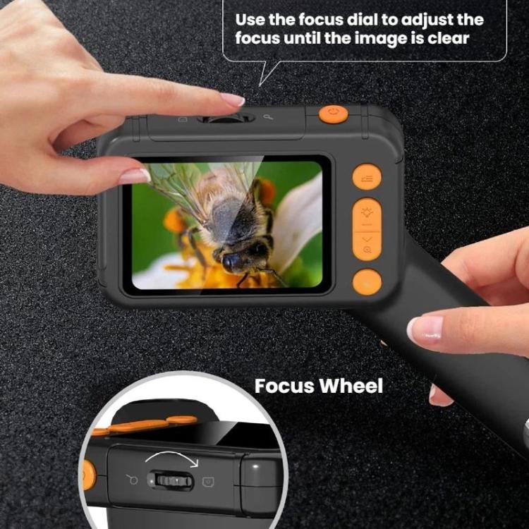 2.8 inch HD Digital Microscope Portable Electronic Repair Magnifier, HM028B