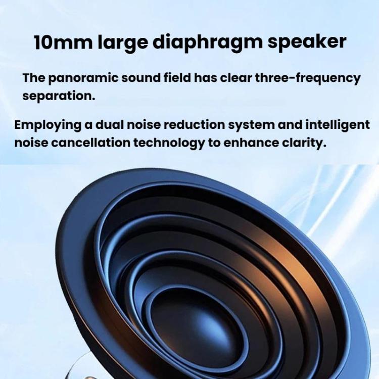 K3 Digital Display Single In-Ear Ear-Hook Bluetooth Earphone Portable High Definition Noise Reduction Earbud
